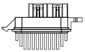 Резистор электровентилятор отопителя для автомобилей Qashqai 13- UK LUZAR 3414₽