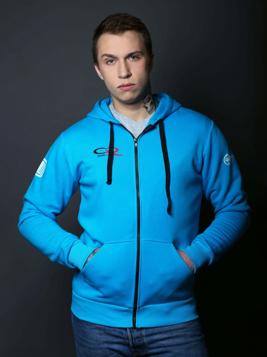 Толстовка голубая unisex