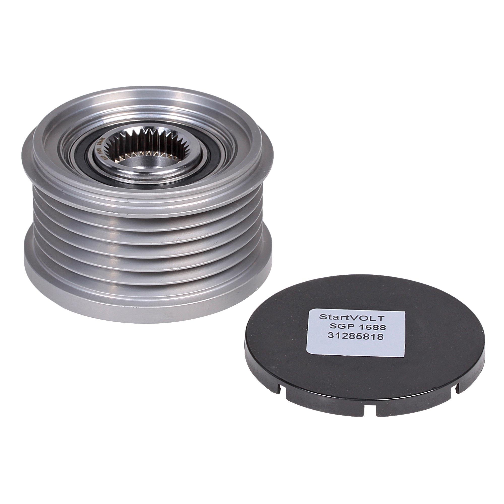 

Шкив с обгонной муфтой генератора для автомобилей PSA Jumper (02-)/Boxer (02-) 2.0HDi (тип Valeo) StartVolt