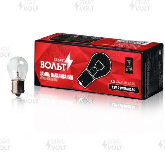 Лампа накаливания 12V 21W BAU15S